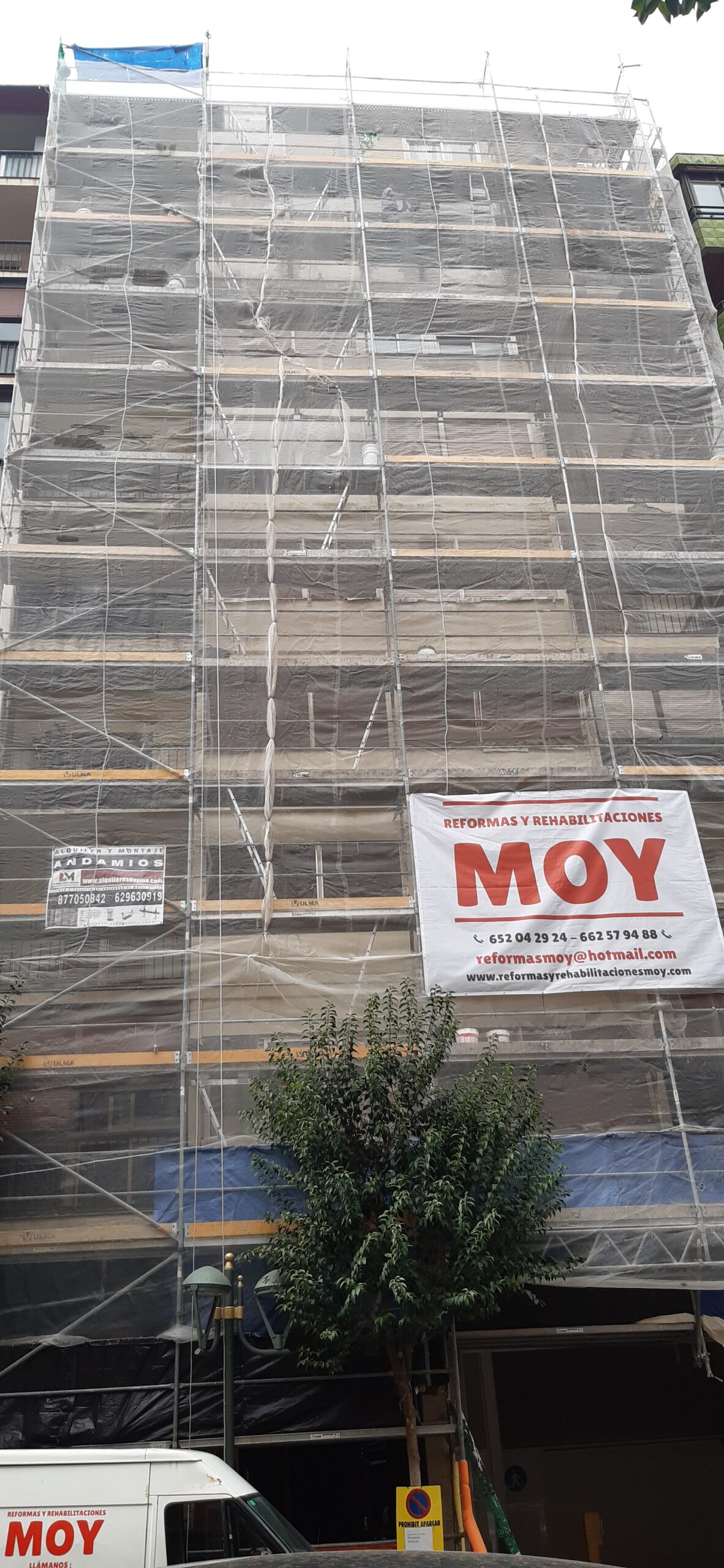 Reforma de fachada en Tarragona