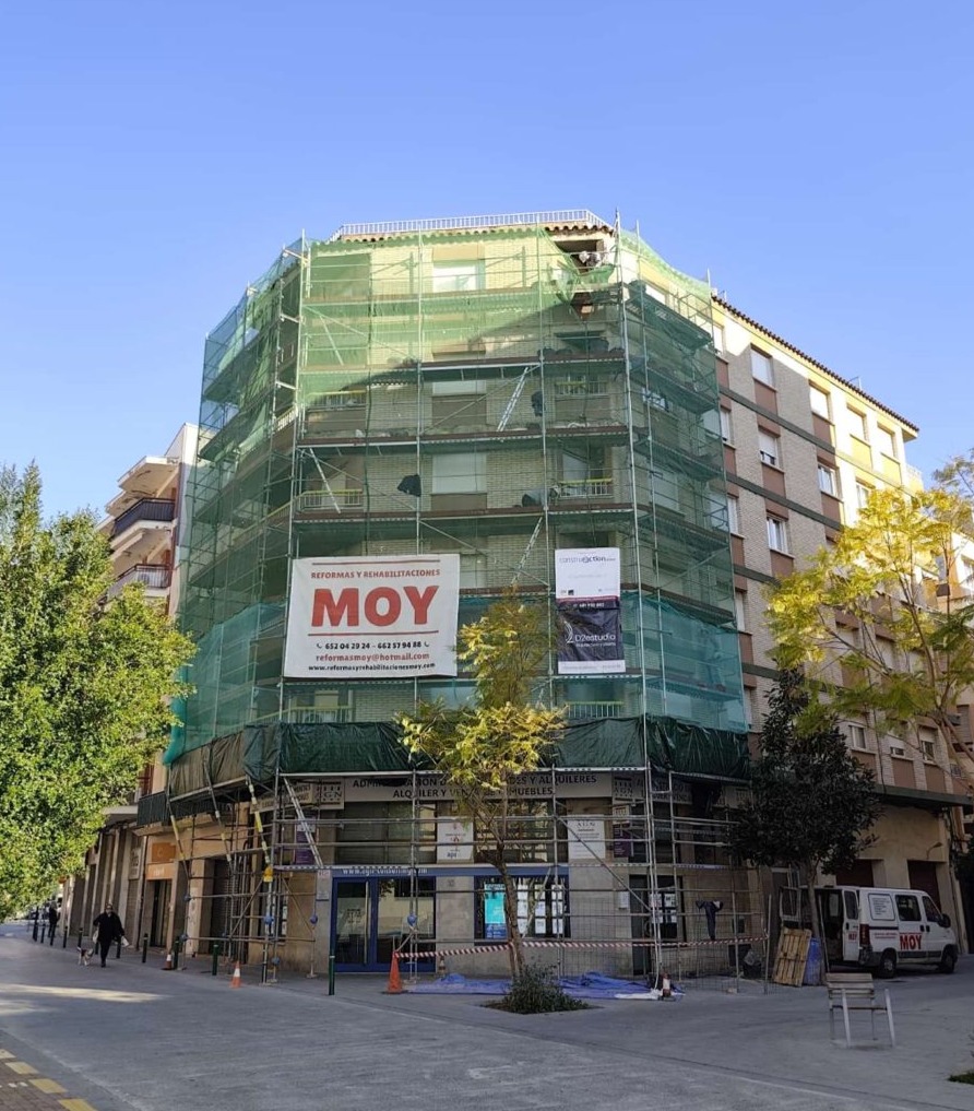 Reforma de fachada en Cambrils